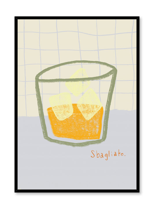 Negroni Sbagliato, Poster